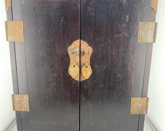Antique Chinese Jewelry Armoire