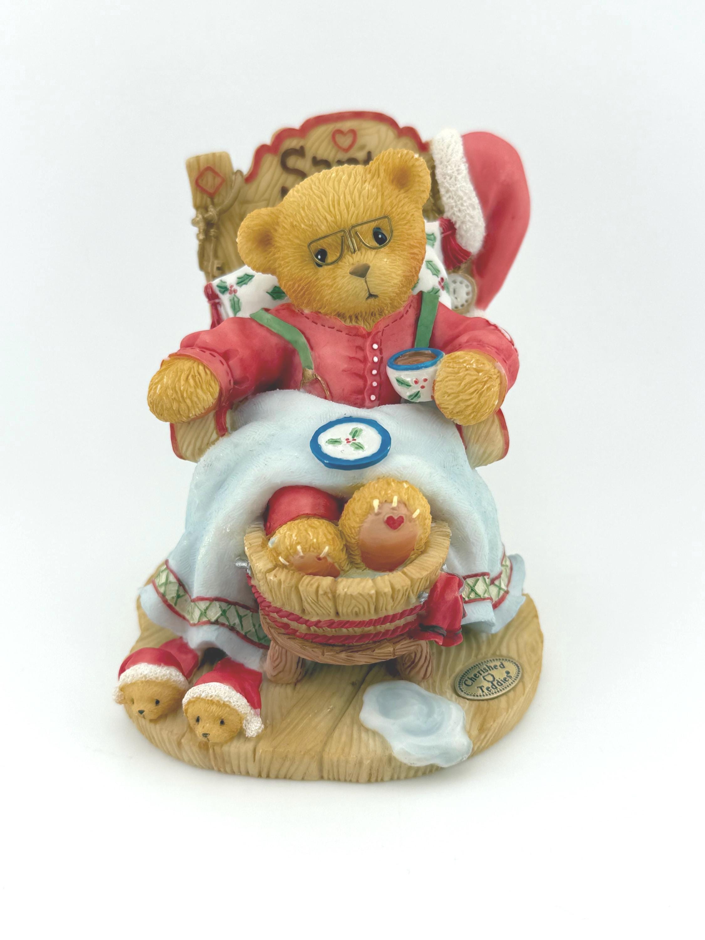 Cherished Teddies Santa - Etsy