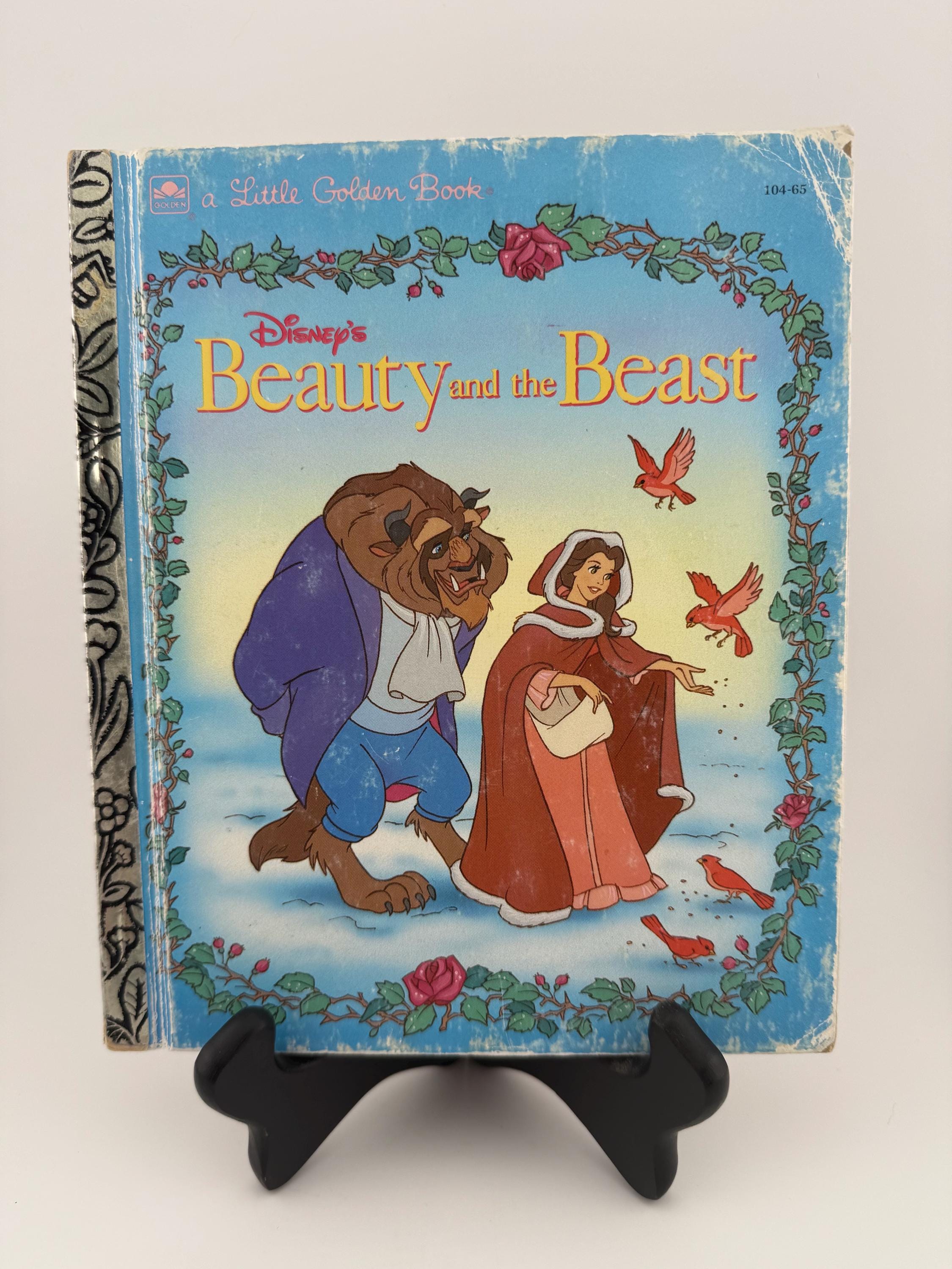 Little Golden Book Beauty and the Beast - Etsy