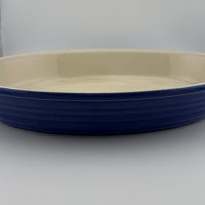 Vintage Le Creuset Large Oval Baking Dish Mariselle Blue