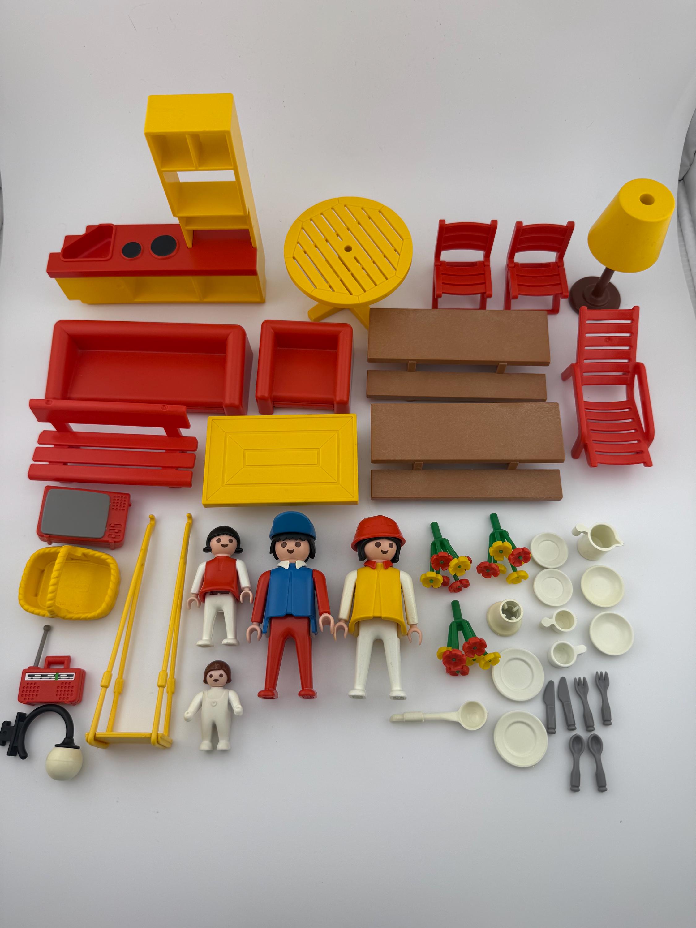 Mur Station Hopital Maison Playmobil 3432 3771 comme neuf