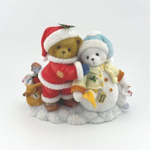 Cherished Teddies Santa Series - Etsy