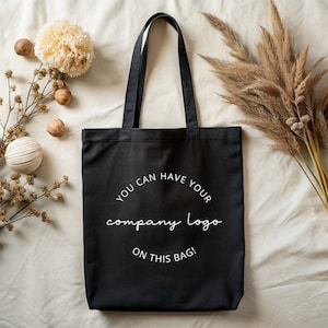 ASSEMBLE LOGO CANVAS TOTE BAG / BLACK ASSEMBLE LOGO CANVAS TOTE