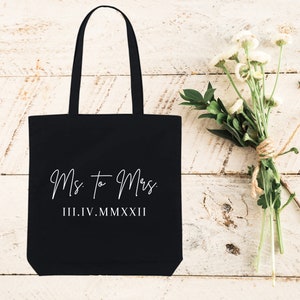 Custom Bride Canvas Bag, Tote Bag