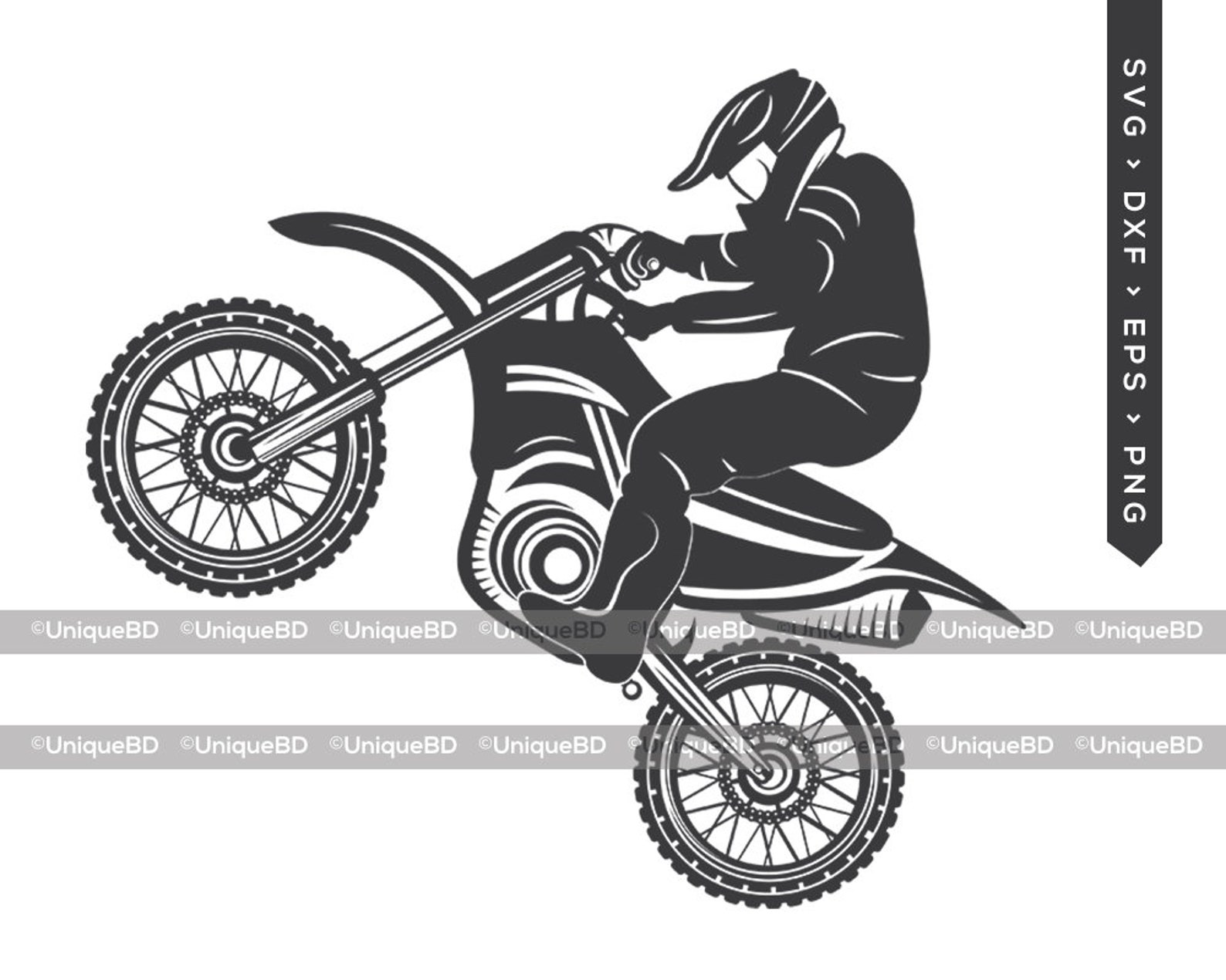 Dirt Bike Rider SVG Cut File Sport Bike Svg Motorcycle Svg Etsy Australia
