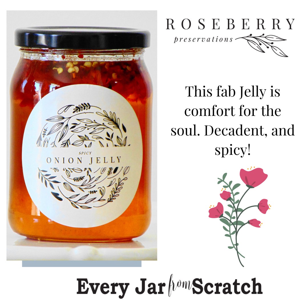 Spicy Onion Jelly Etsy