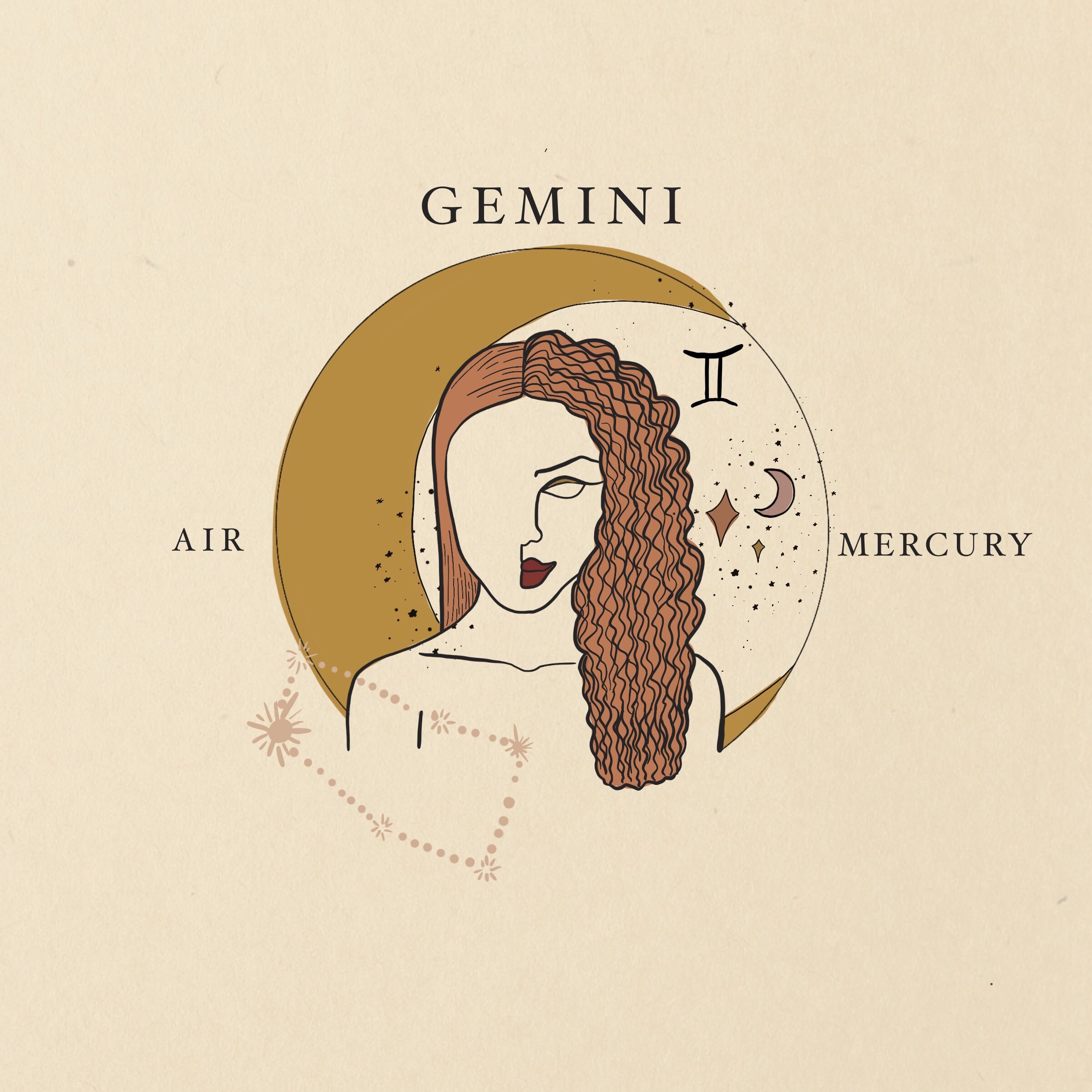 Gemini Zodiac Artwork Horoscope Art Astrology Illustration - Etsy Norway Gemini Zodiac Artwork Horoscope Art Astrology Illustration - Etsy Norway