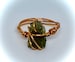 Moldavite Ring, Genuine Moldavite, Moldavite Jewelry, Authentic Moldavite, Raw Moldavite, Handmade Jewelry, Moldavite with Certificate 