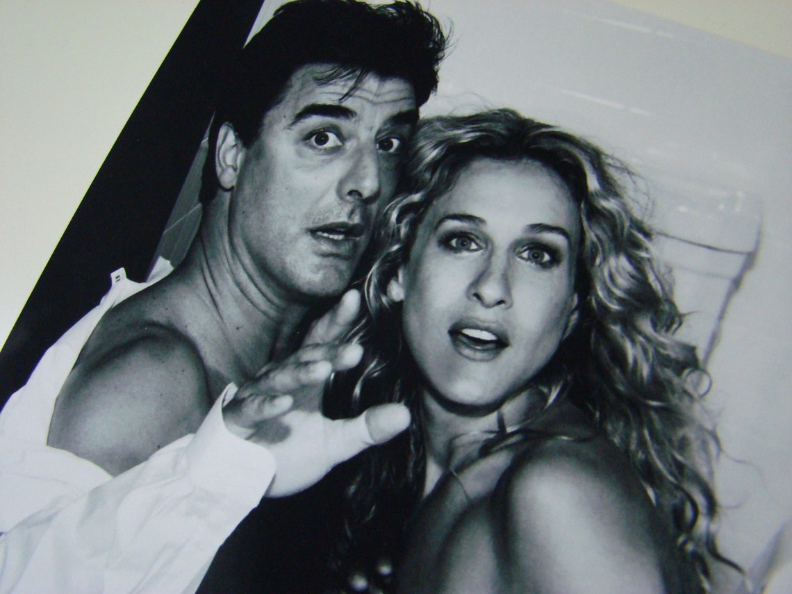 Carrie and Mr Big Photography Wall Art Poster Gift Photo Print Etsy