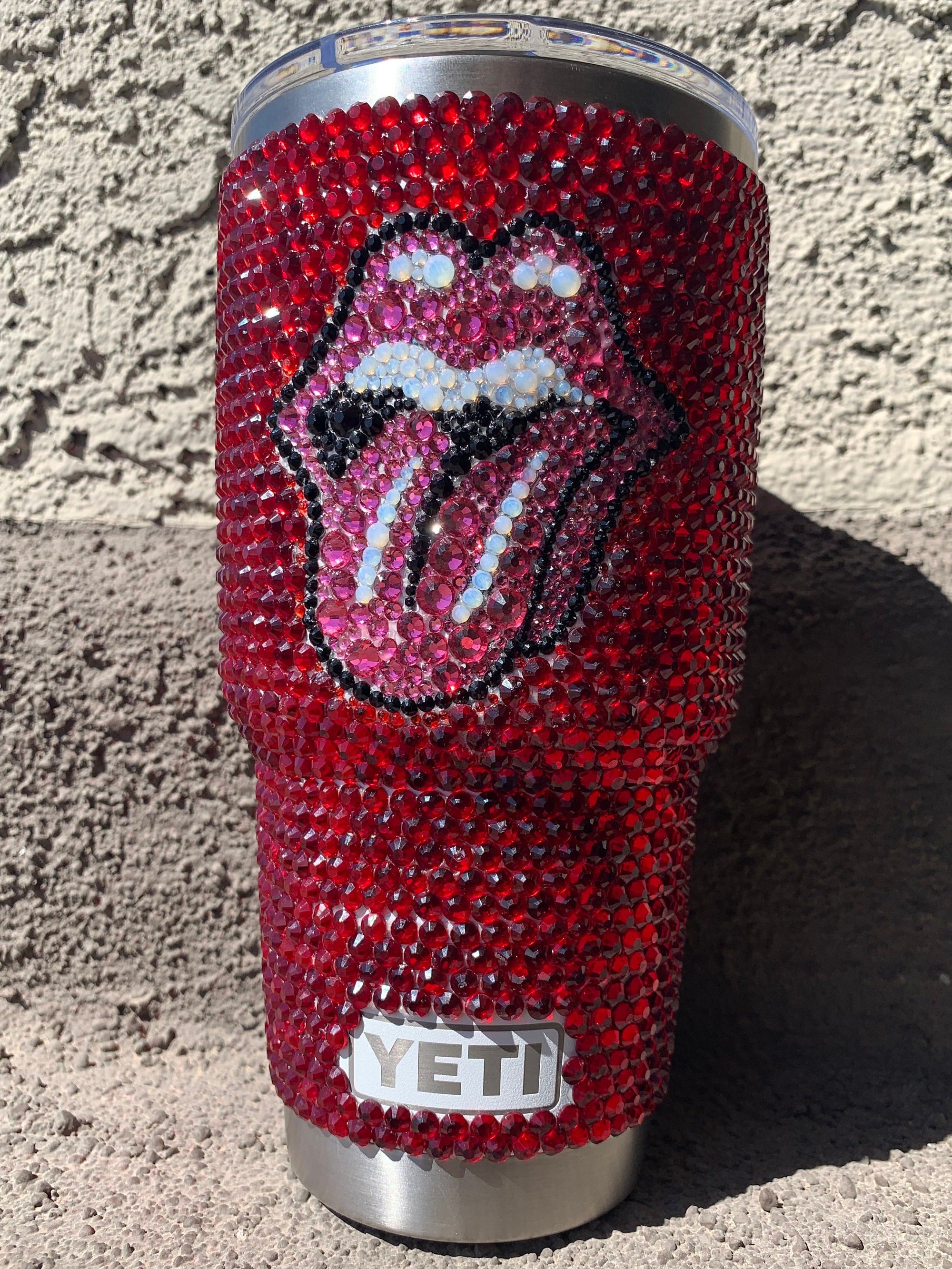 30oz. Personalizado Rhinestone YETI Tumbler Etsy