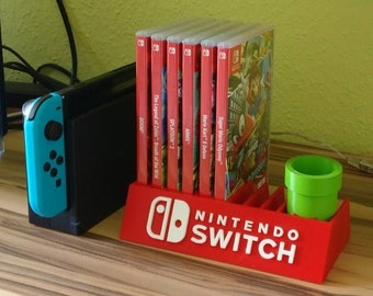 mario switch game holder