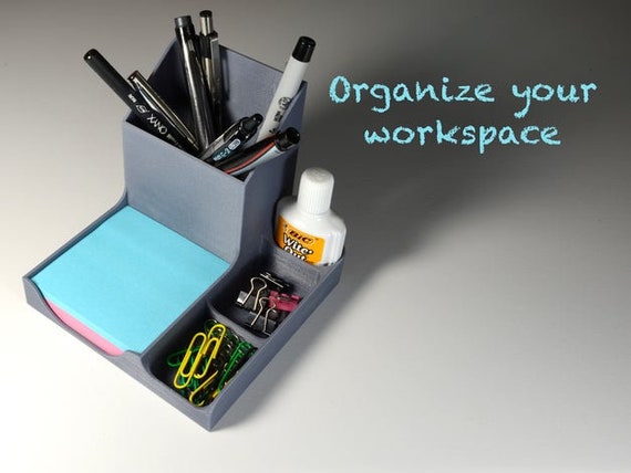 Desk Organizer 3D Printed | Etsy