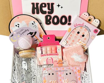 Spooky Ghost Self-Care Gift Box: Pampering Boo Box