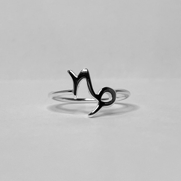 Capricorn Ring - Etsy