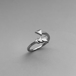 Sterling silver arrow ring, silver arrow ring, silver arrow, silver ring