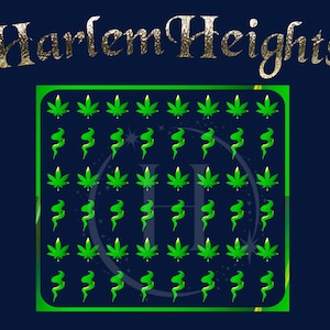 Marijuana set #2 Nail Stickers/Nail decals/Nail Art/Nail Vinyl/Vinyl Nail Decals /manicure/press on nails