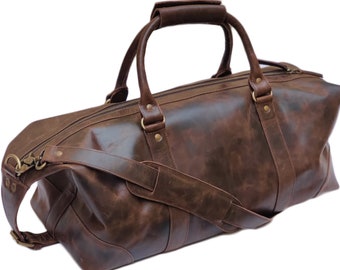23 leather duffel bag men leather weekender bag leather overnight bag gym luggage duffle carry on holdall bag gift for him travel father dad