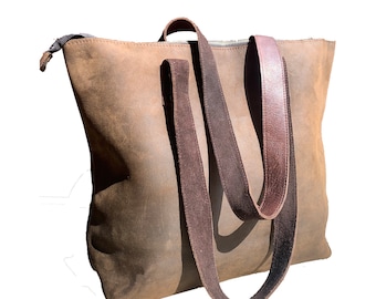 leather tote bags with lining zipper brown women purse Valentines gifts shoulder large laptop work office embossed handbags evening bag