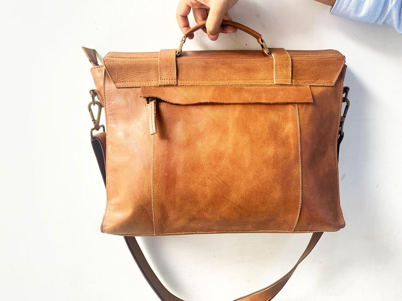 Leather Messenger Bag Women Leather Laptop Crossbody Bag Etsy