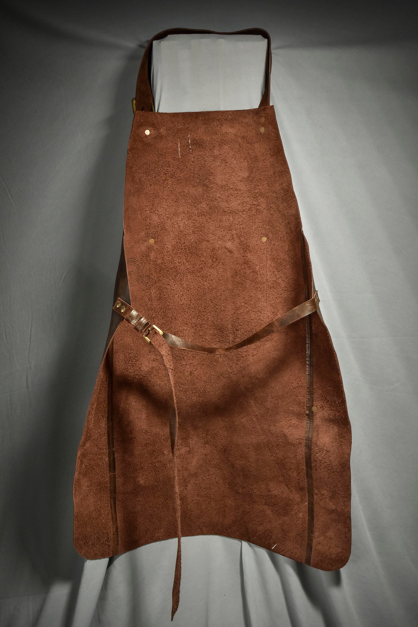 Brown Leather Apron for Men Grilling BBQ Barbecue Apron Etsy