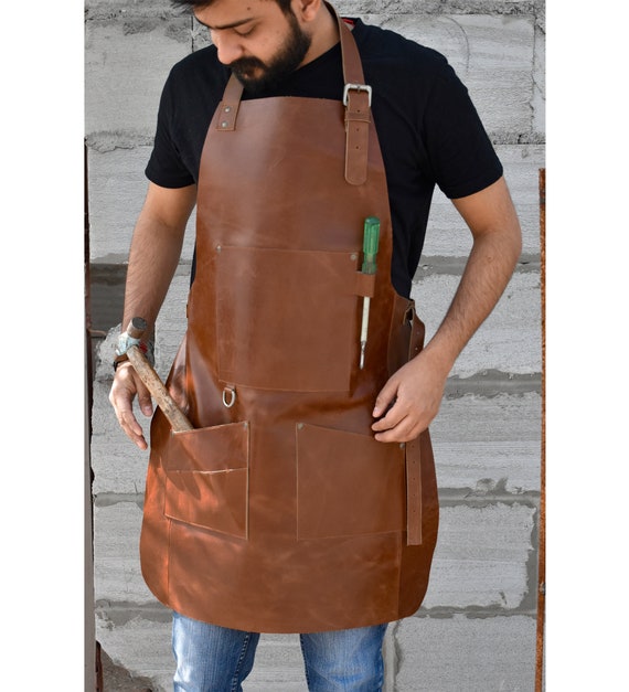 Leather apron woodworking deals