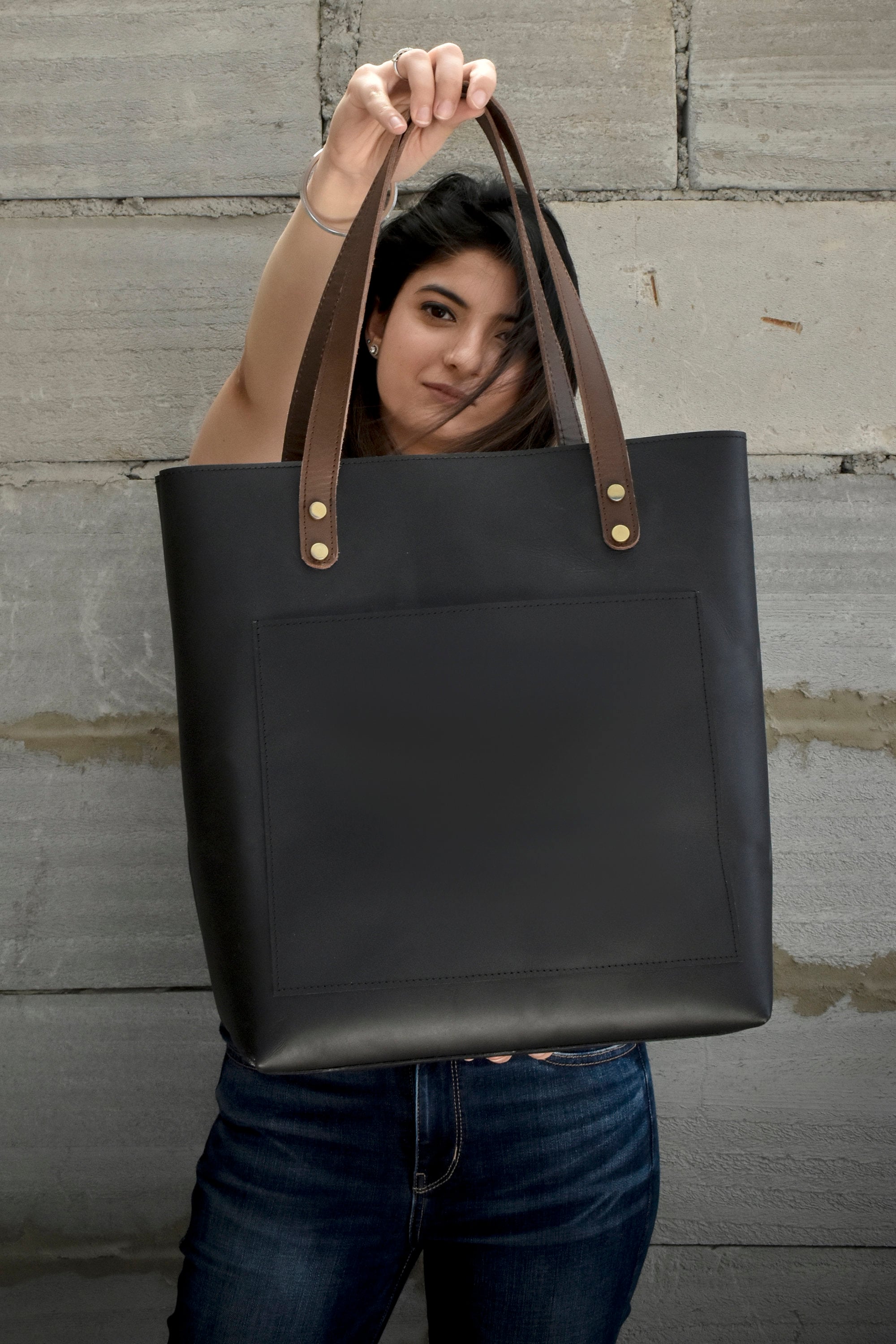 Leather Tote Bag Personalized Gift for Women Personalized Etsy Canada