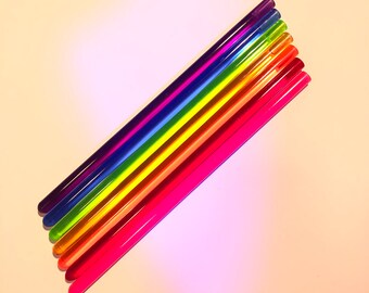 Rainbow Lightsaber Etsy