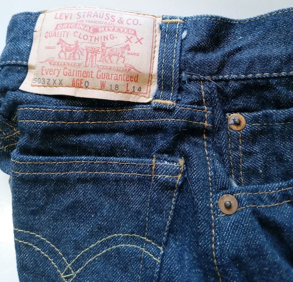 Vintage Levis 5037xx Big E - image 1