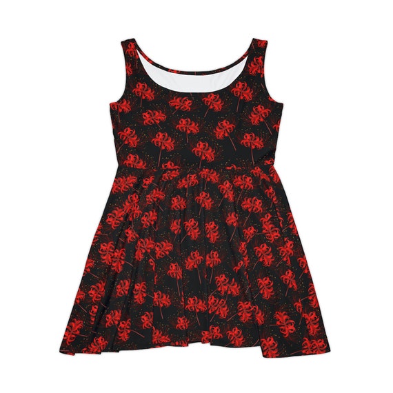 red spider lily dress Spider lily dress design Just a quick doodle concept, I'll finish this drawing if it gets enough interest! What else would you like to see from me, more casual or simple
