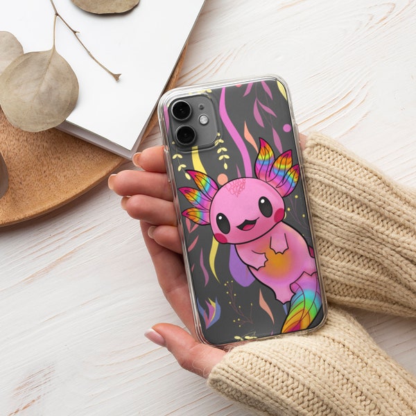 Kawaii Axolotls Phone Case - Etsy