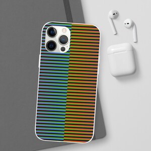 Venezuela Cruz diez arte cinético art cinétique J’aime le Venezuela Flexi case anime phone case cadeau parfait pour petite amie vénézuélienne petit ami
