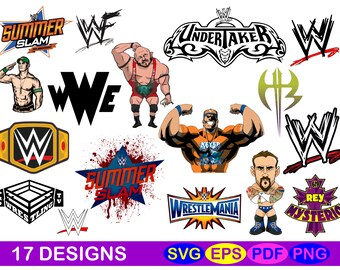 Wwe Svg Etsy
