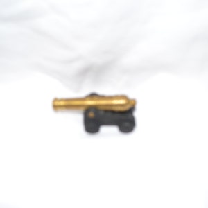 Vintage Civil War Cannon Figurine