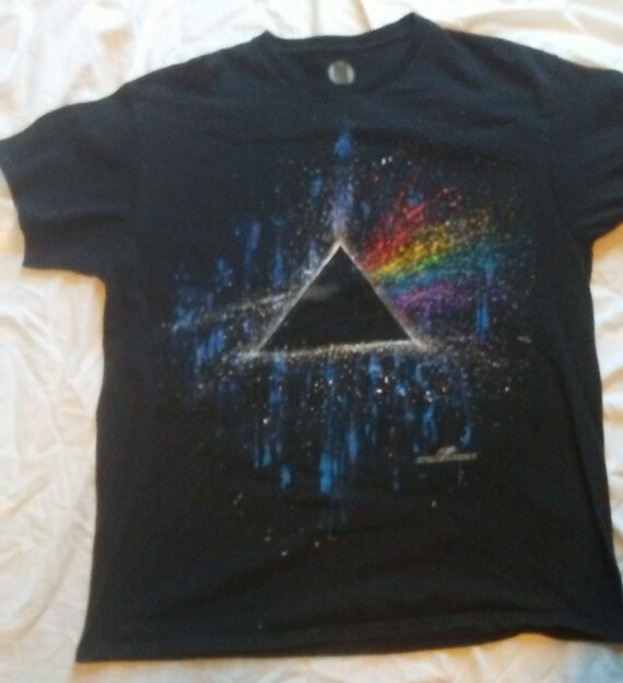 Retro Splatter Pink Floyd The Wall T-Shirt - image 2