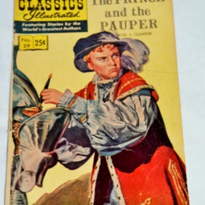 Vintage Prince and the Pauper Comic