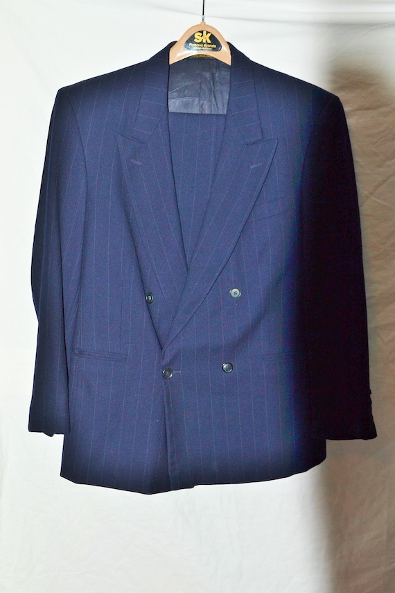 Vintage Striped Suit