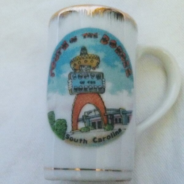 Vintage South Of The Border Shotglass