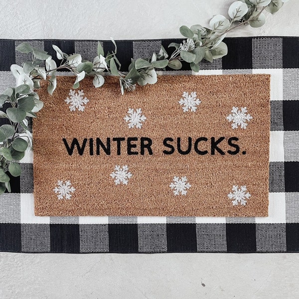 Winter Door Decor Etsy
