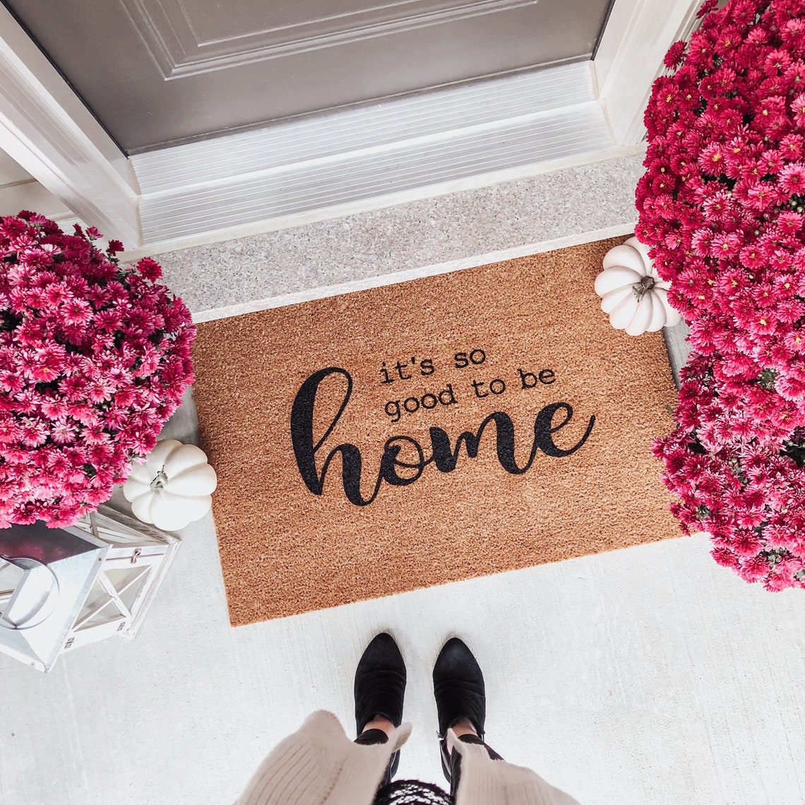 It's so Good to Be Home Doormat Door Mat Porch Home Etsy