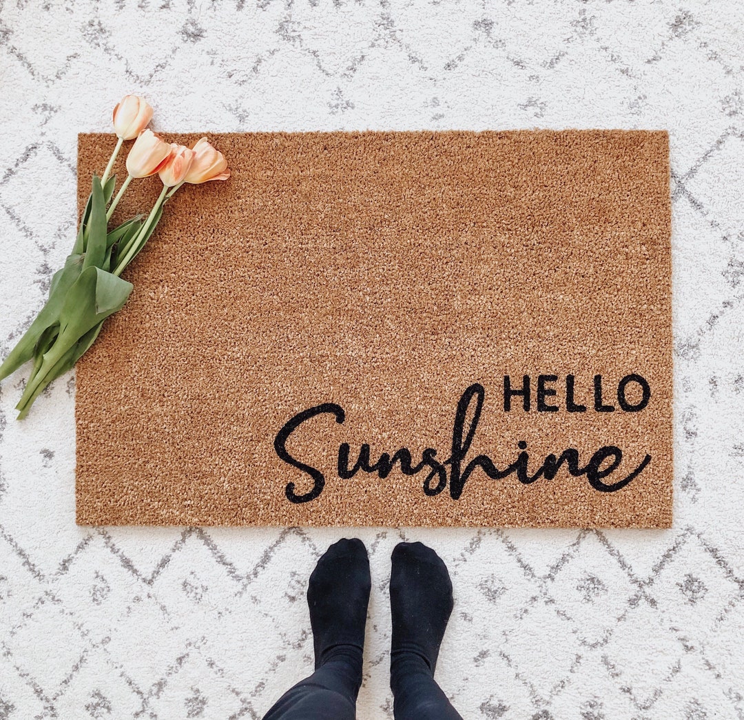 Spring Door Mat Outside, Summer Door Mat, Porch Decor, Entryway Rug ...