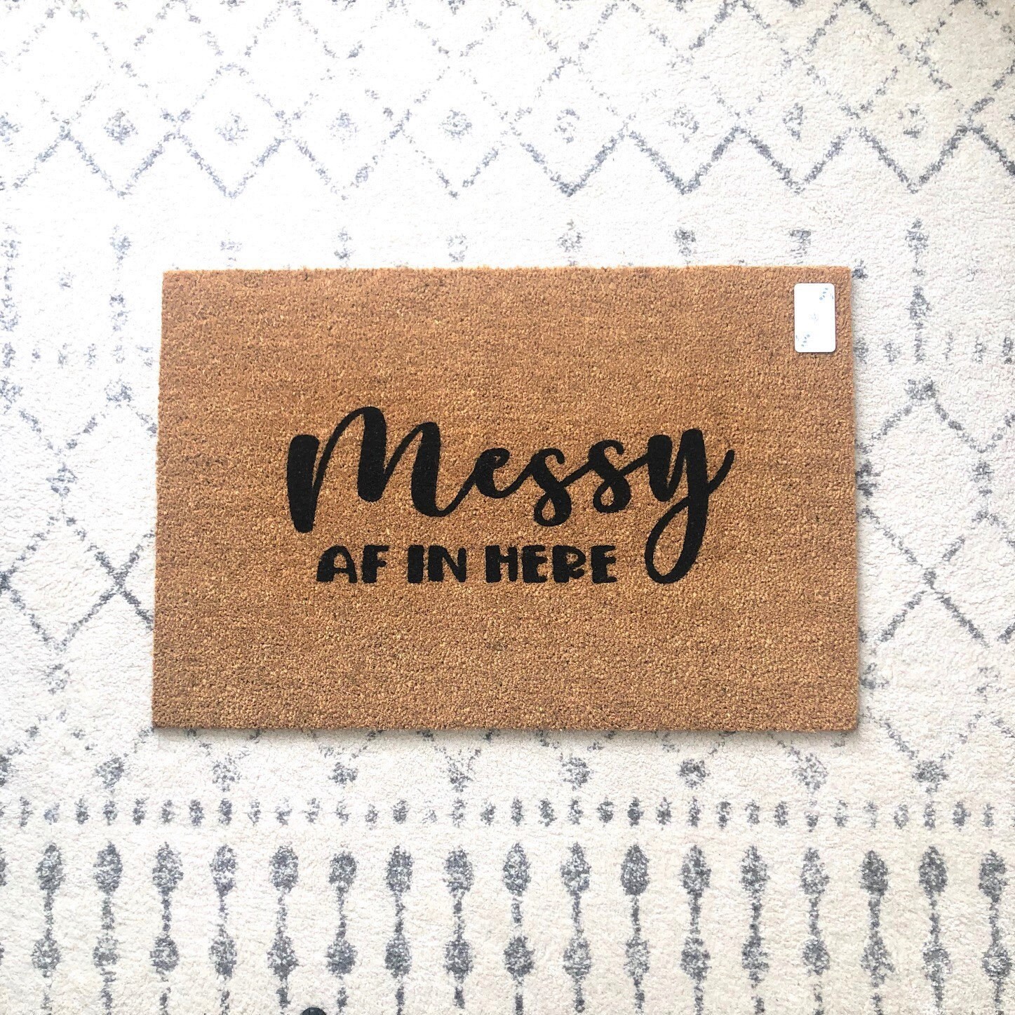 Messy AF In Here Doormat Parent Doormat Mat Etsy