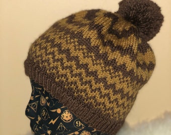 Western Meadowlark Hat Knitting Pattern