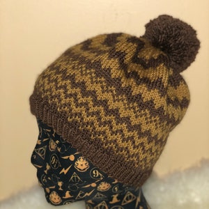 Western Meadowlark Hat Knitting Pattern