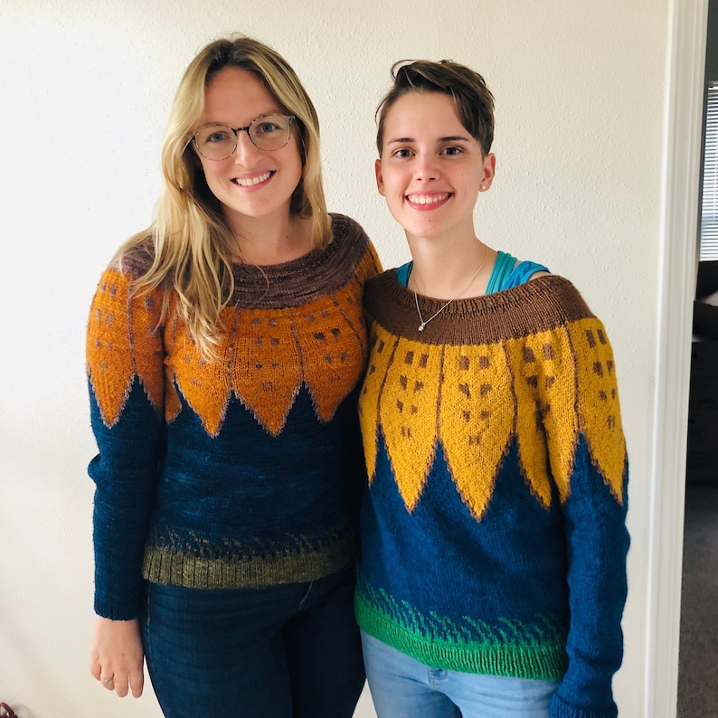 sunflower crochet cardigan pattern