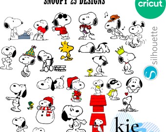 Snoopy Svg Etsy