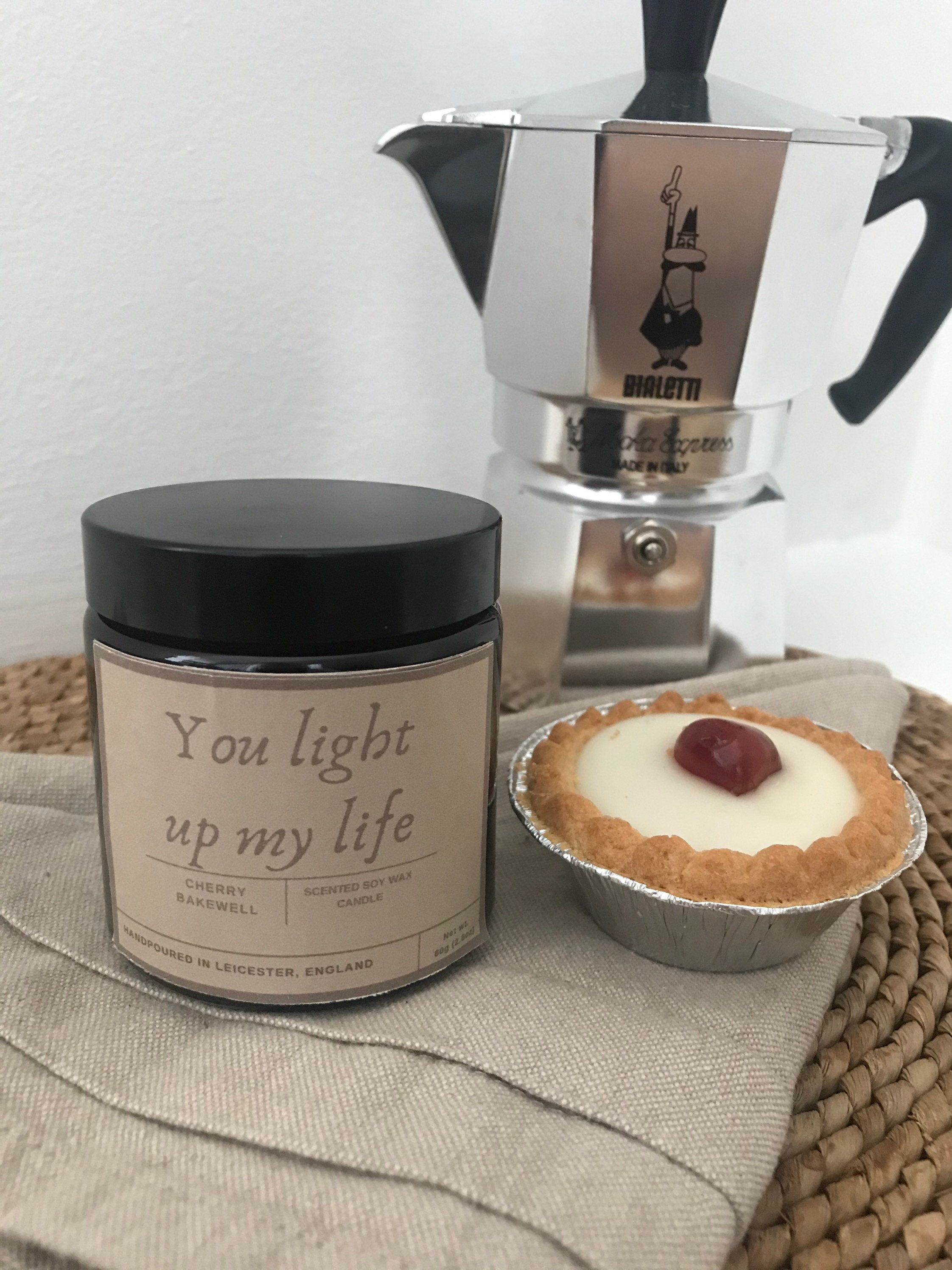 Personalised Scented White Soy Candle in Amber Mason Jar Etsy