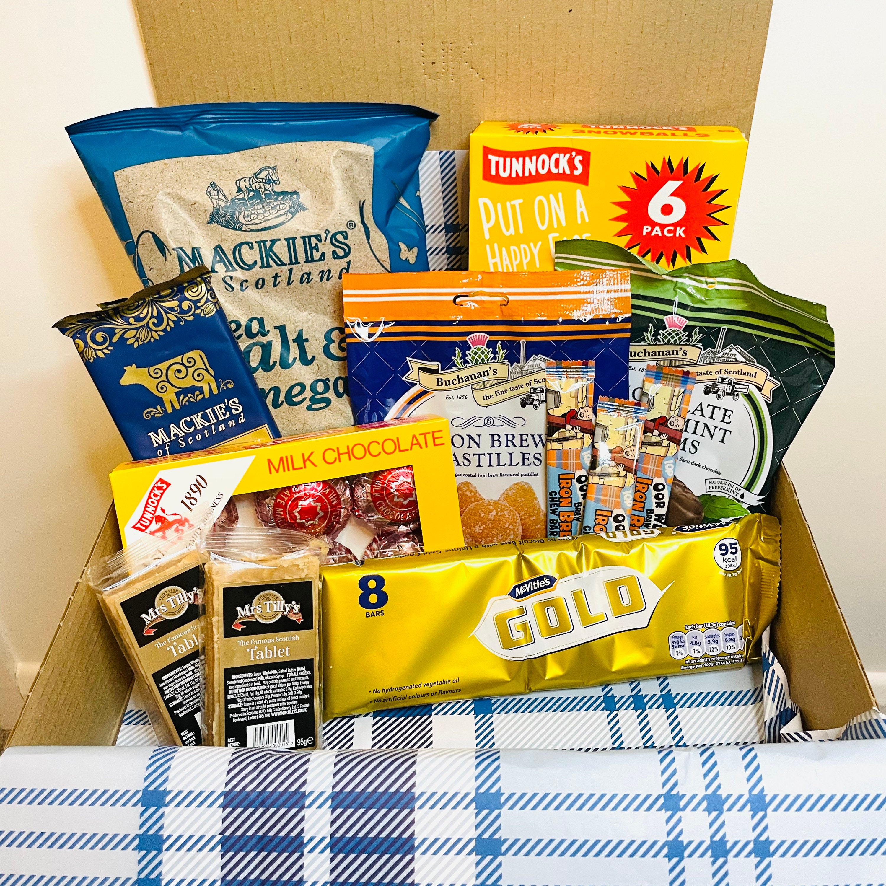 Scottish Treat Box/Scottish Candy/Scottish Goodie Etsy