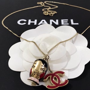 Silver Chanel Pendant