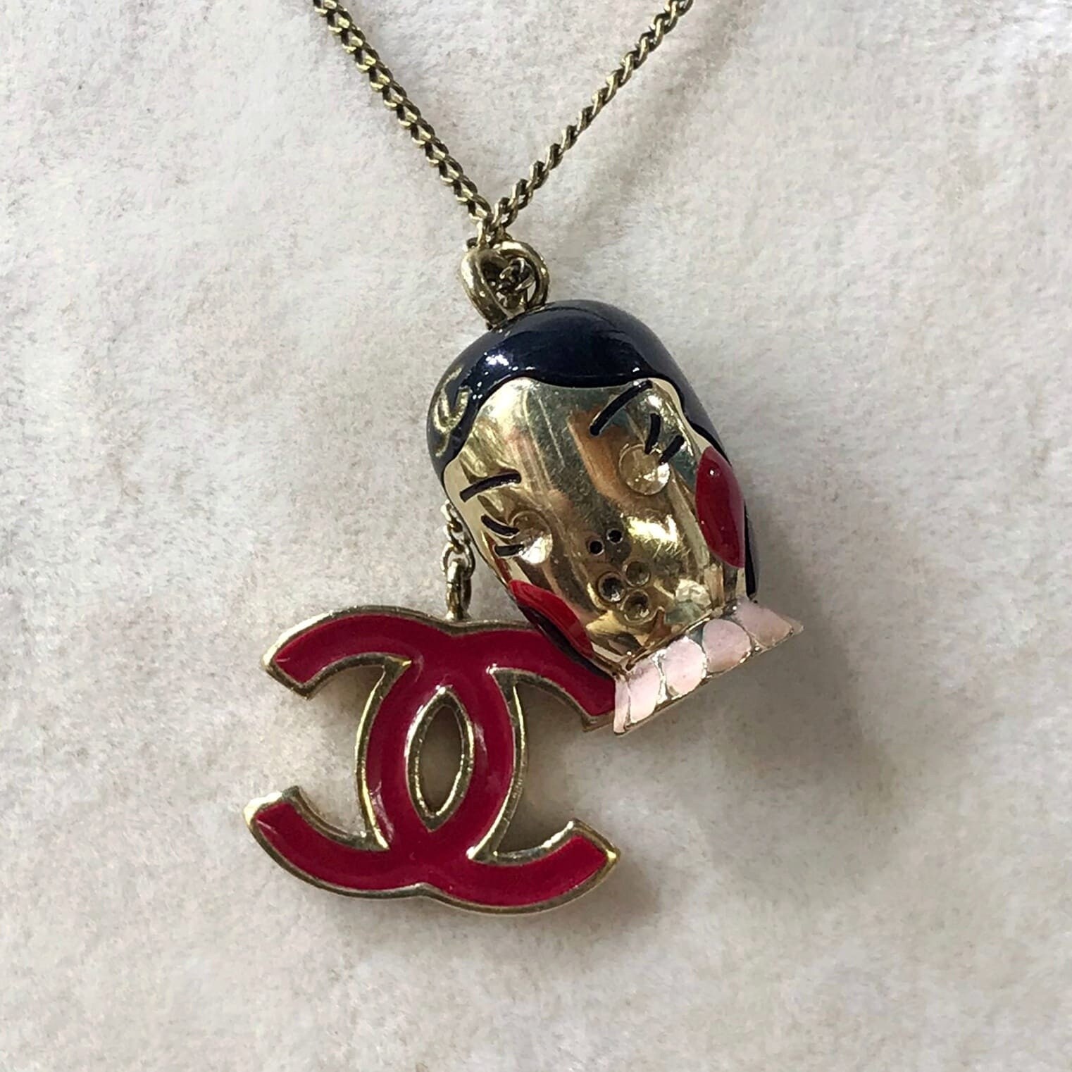 Chanel charm for necklace deals