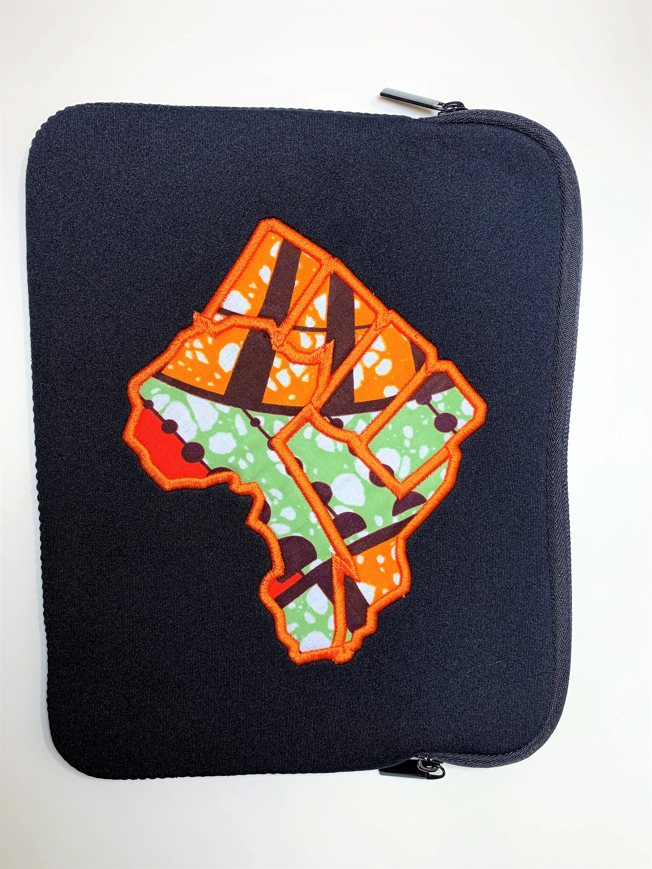 Tablet sleeve Hand Crafted Artistic Applique Embroidered Etsy